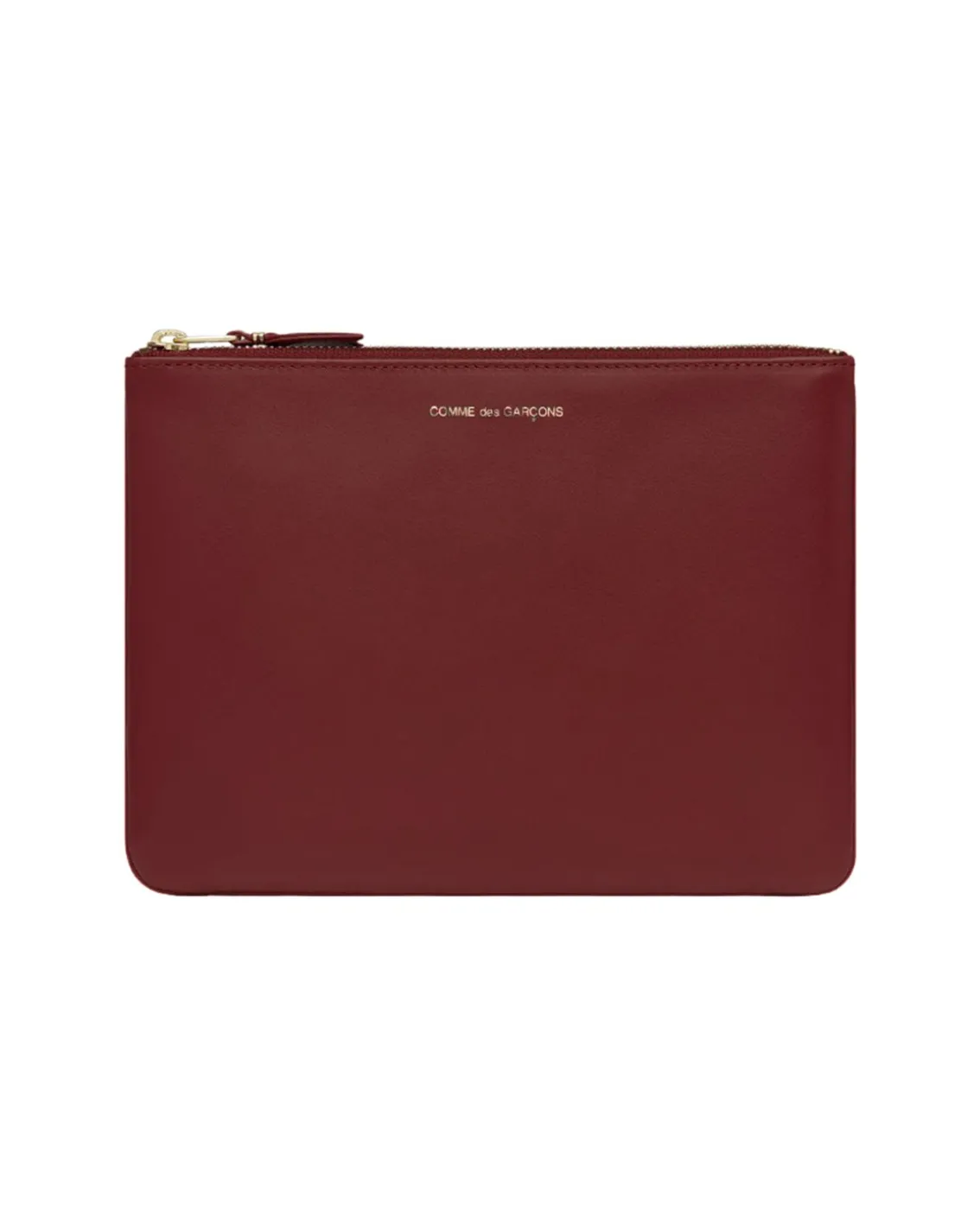 Comme des Garçons Wallet Classic Zip Pouch Large Red