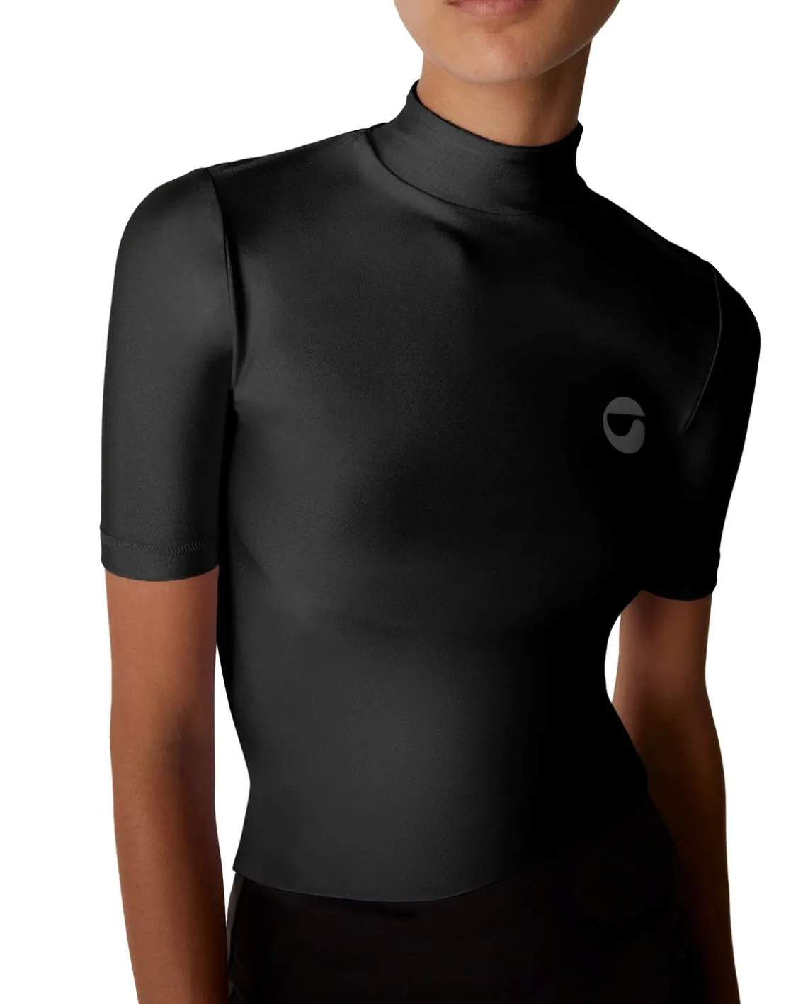 Coperni High Neck Fitted Top Black