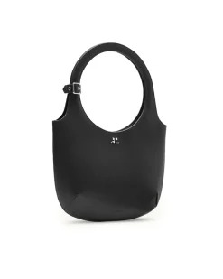 Courrèges Holy Leather Bag Black