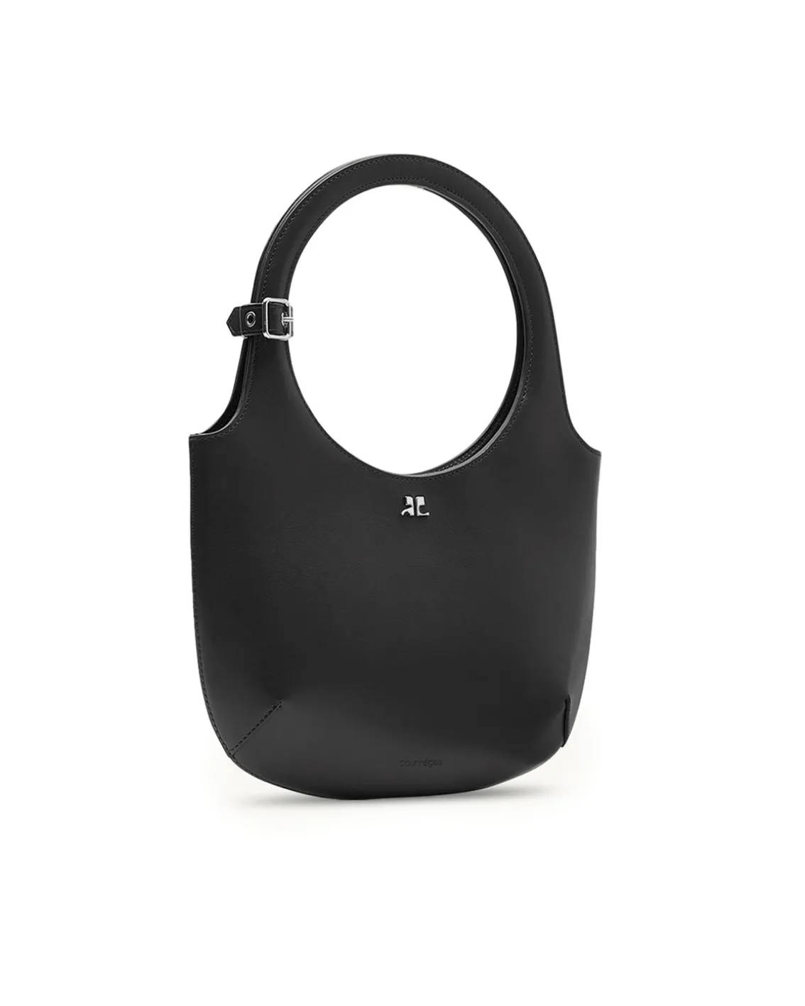 Courrèges Holy Leather Bag Black