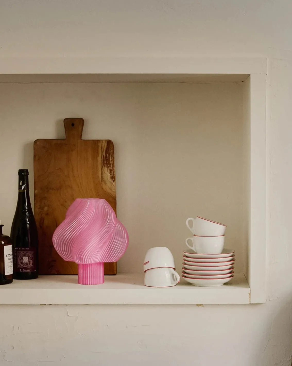 Crème Atelier Soft Serve Lamp Portable Sorbet Rose
