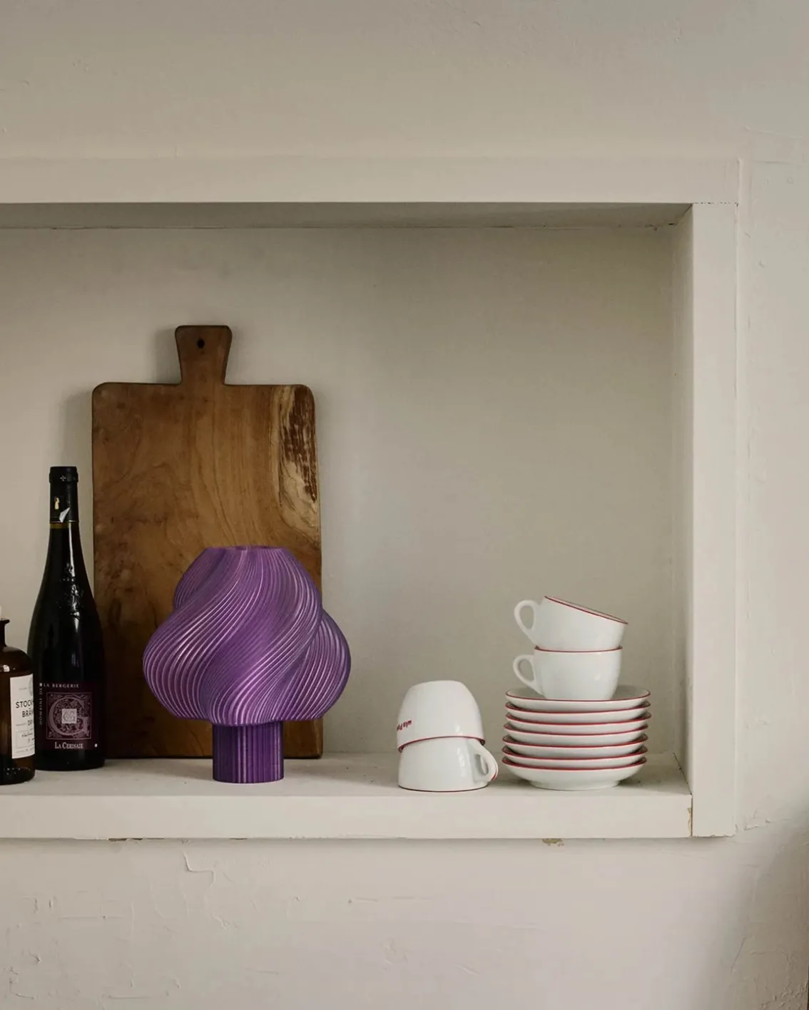 Crème Atelier Soft Serve Lamp Portable Sorbet Lavender