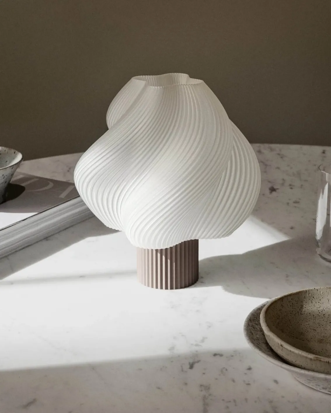 Crème Atelier Soft Serve Lamp Portable Mocha