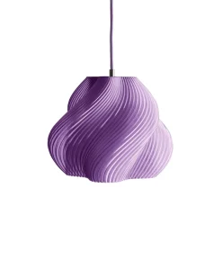 Crème Atelier Soft Serve Pendant 02 Lavender Sorbet Brass
