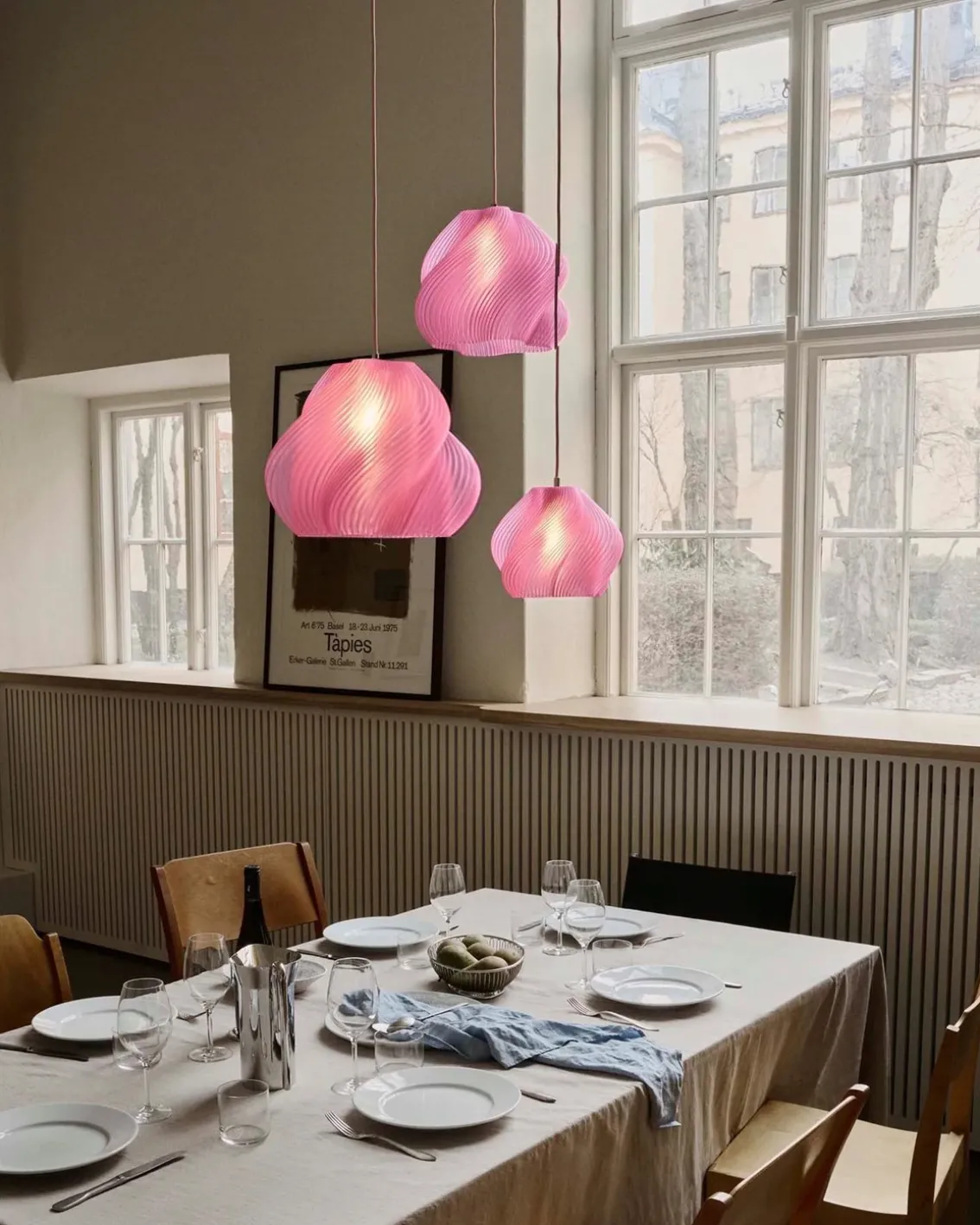 Crème Atelier Soft Serve Pendant 02 Rose Sorbet