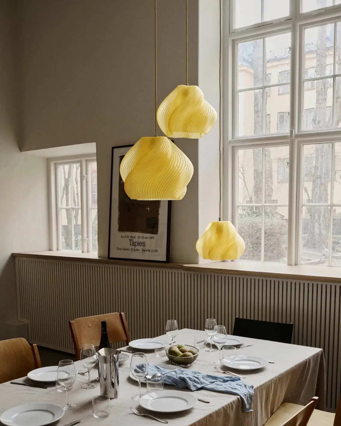 Crème Atelier Soft Serve Pendant 01 Limoncello Sorbet