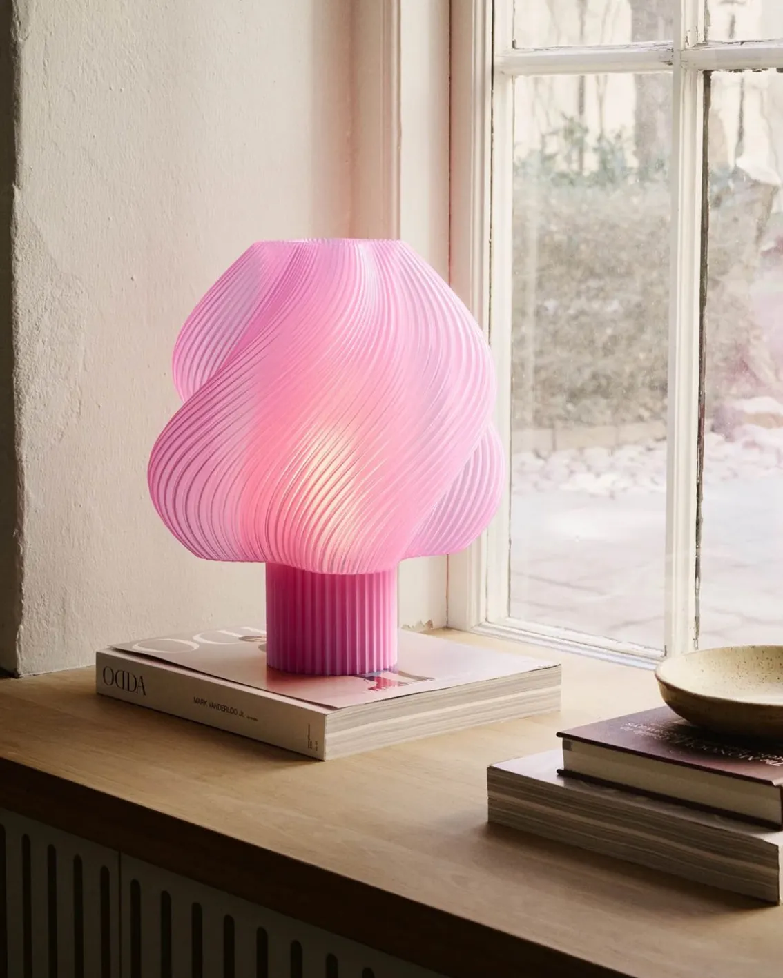 Crème Atelier Soft Serve Table Lamp Grande Sorbet Rose