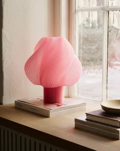Crème Atelier Soft Serve Table Lamp Grande Sorbet Peach