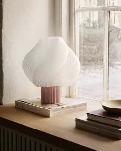 Crème Atelier Soft Serve Table Lamp Grande Wild Strawberry