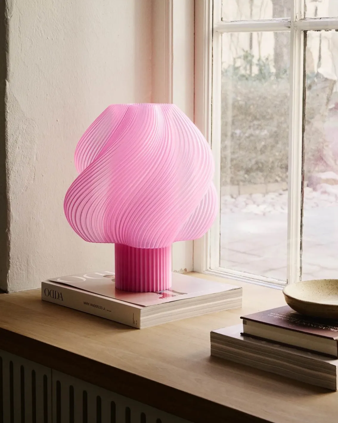 Crème Atelier Soft Serve Table Lamp Grande Sorbet Rose