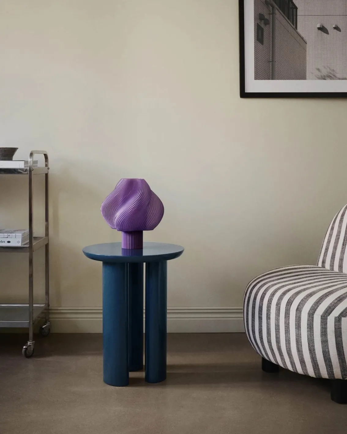 Crème Atelier Soft Serve Table Lamp Regular Sorbet Lavender