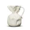 Crumple Vase White