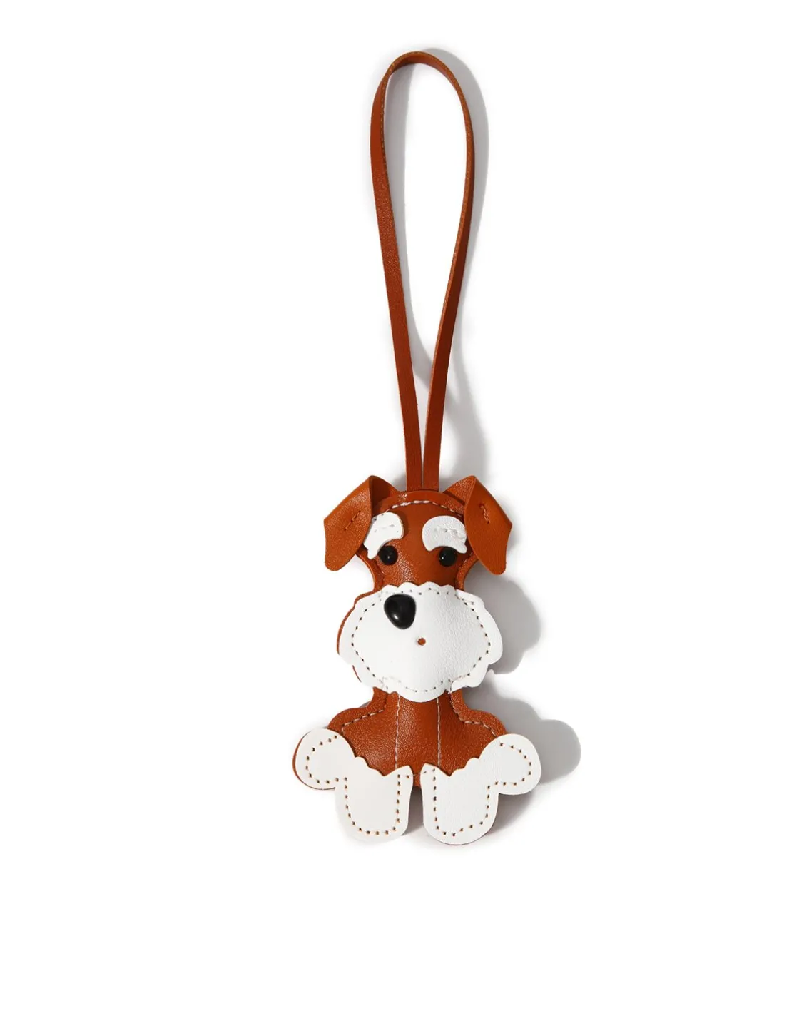 Dog Bag Charm Brown