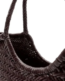 Dragon Diffusion Nantucket Basket Big Dark Brown