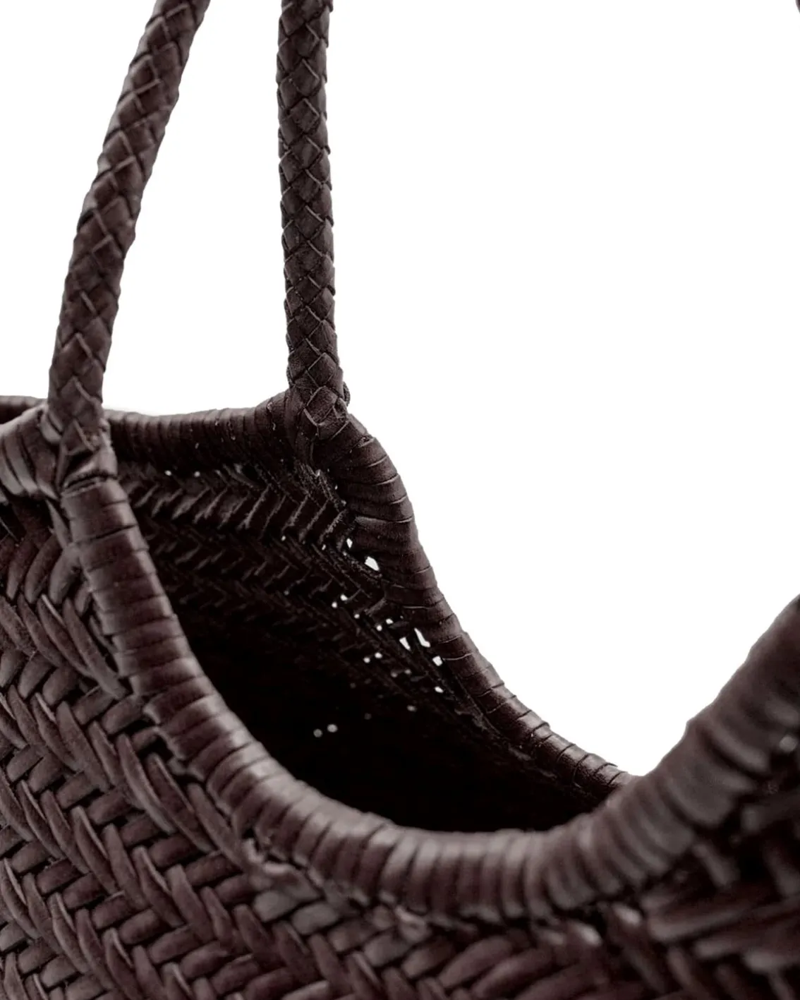 Dragon Diffusion Nantucket Basket Big Dark Brown