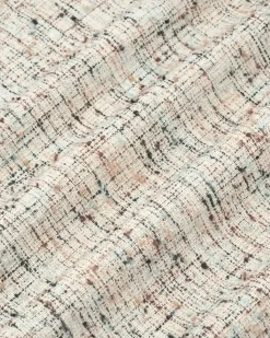 Drôle De Monsieur Baggy Tweed Pants Ecru