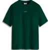 Drôle De Monsieur Classic Slogan T-Shirt Dark Green