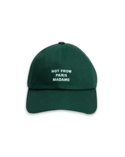 Drôle De Monsieur Slogan Cap Dark Green