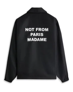 Drôle De Monsieur Slogan Jacket Black