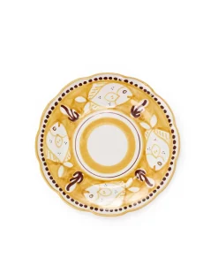 Due Sirene Dining Plate Golden