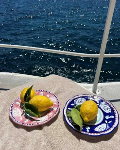 Due Sirene Dining Plate Ocean Blue