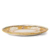 Due Sirene Serving Plate Large Golden