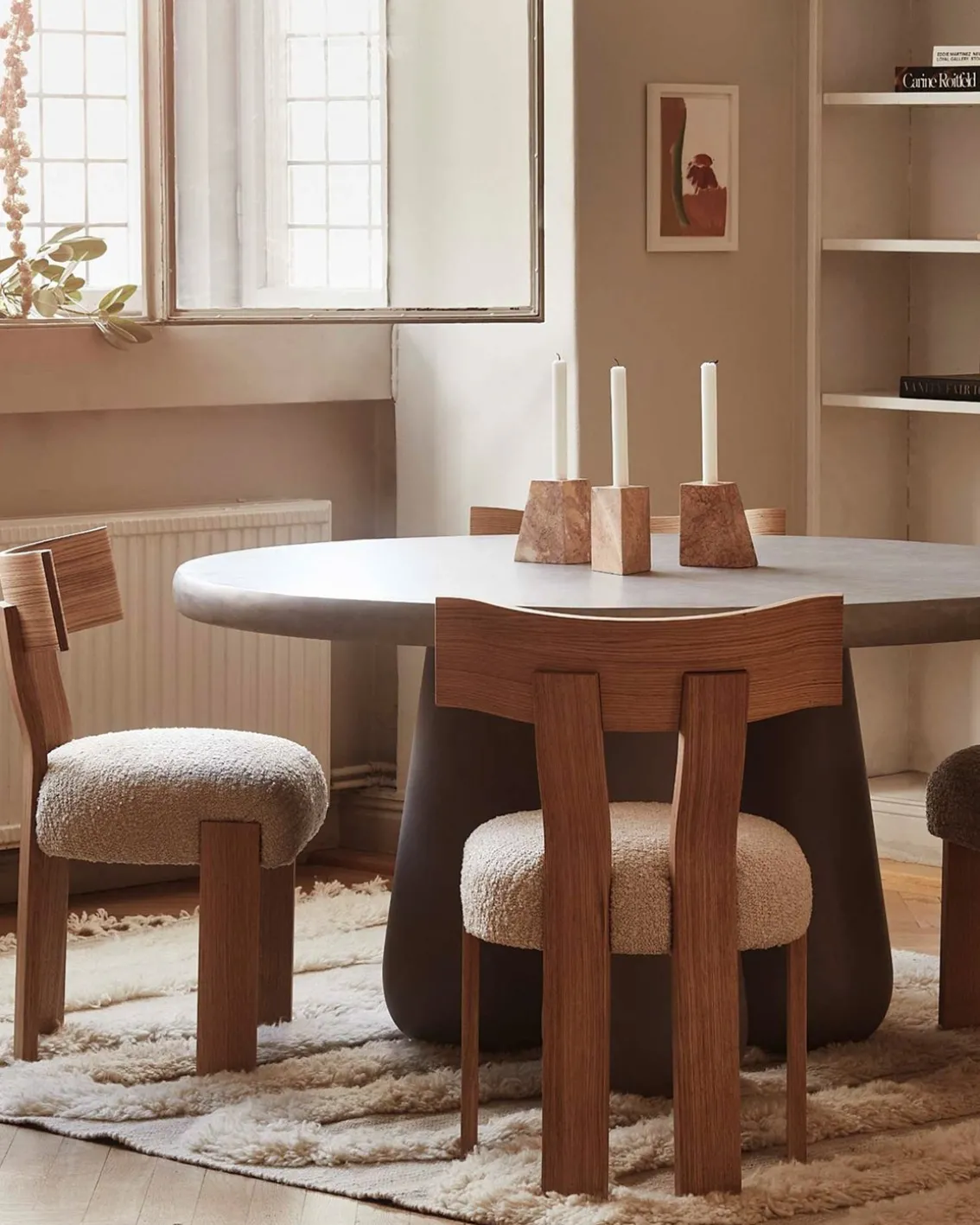 Dusty Deco Alba Chair Oak/Sand