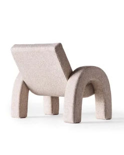 Dusty Deco Arco Lounge Chair Natural