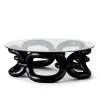 Dusty Deco Bamboo Bracelet Sofa Table 105 Black