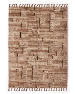 Dusty Deco Bellver Rug Brown