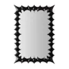 Dusty Deco Brutalist Mirror Small Black