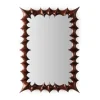 Dusty Deco Brutalist Mirror Small Natural Wood