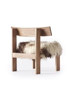 Dusty Deco Easy Chair Walnut