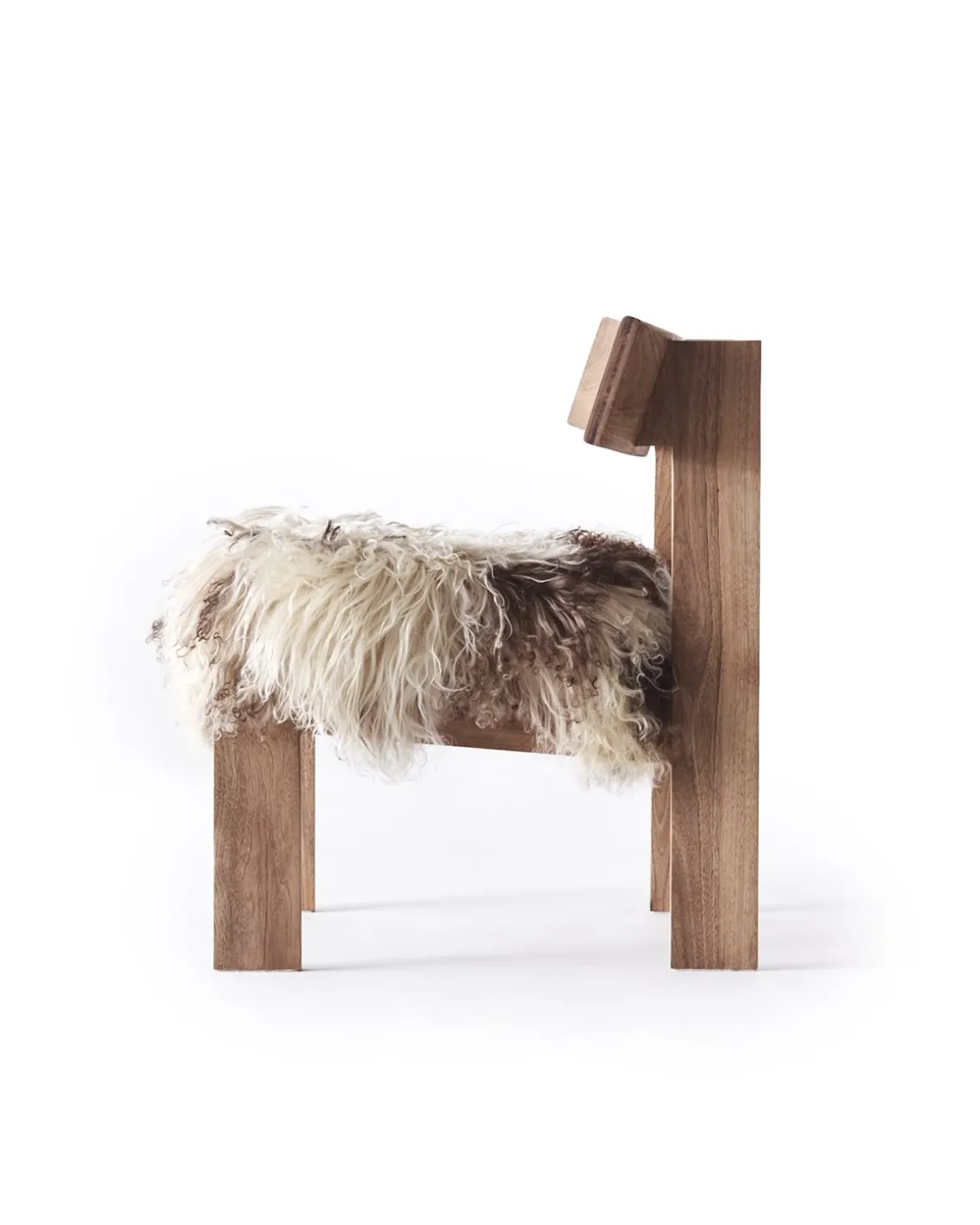 Dusty Deco Easy Chair Walnut