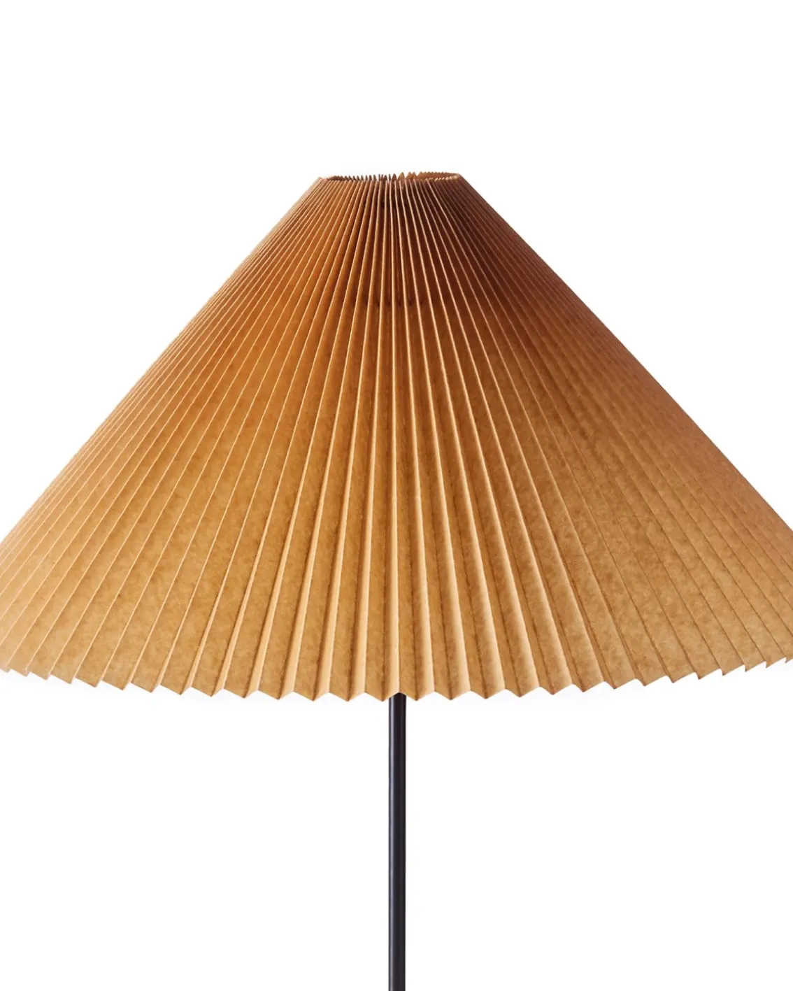 Dusty Deco Geraldine Floor Lamp Waxed Paper/Metal