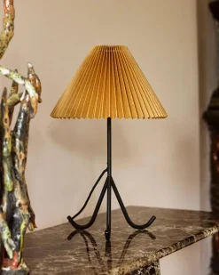Dusty Deco Geraldine Table Lamp Waxed Paper/Metal