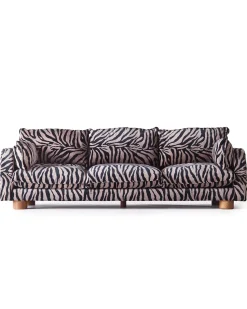 Dusty Deco Miles Sofa Zebra