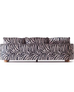 Dusty Deco Miles Sofa Zebra