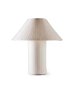 Dusty Deco Paper Table Lamp White