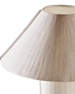 Dusty Deco Paper Table Lamp White