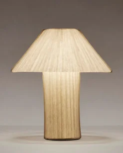 Dusty Deco Paper Table Lamp White