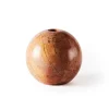 Dusty Deco Sphere Candle Holder 12 Red