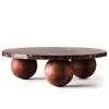 Dusty Deco Sphere Sofa Table Round Dark Emprador