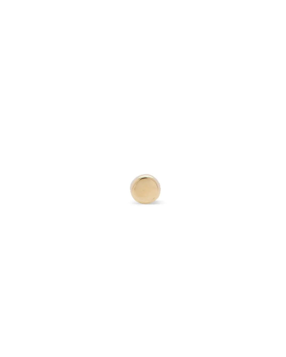 ENNUI Atelier Full Moon Labret Yellow Gold