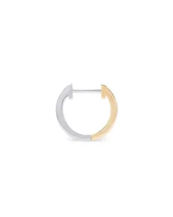 ENNUI Atelier Gemini Hoop Yellow Gold/White Gold