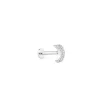 ENNUI Atelier Luna Labret White Gold