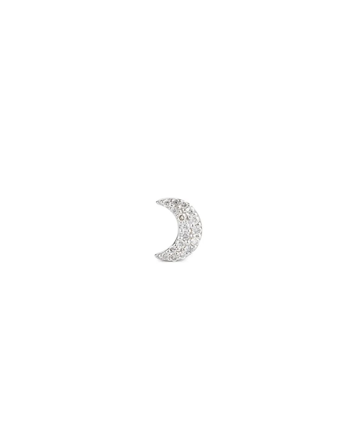 ENNUI Atelier Luna Labret White Gold