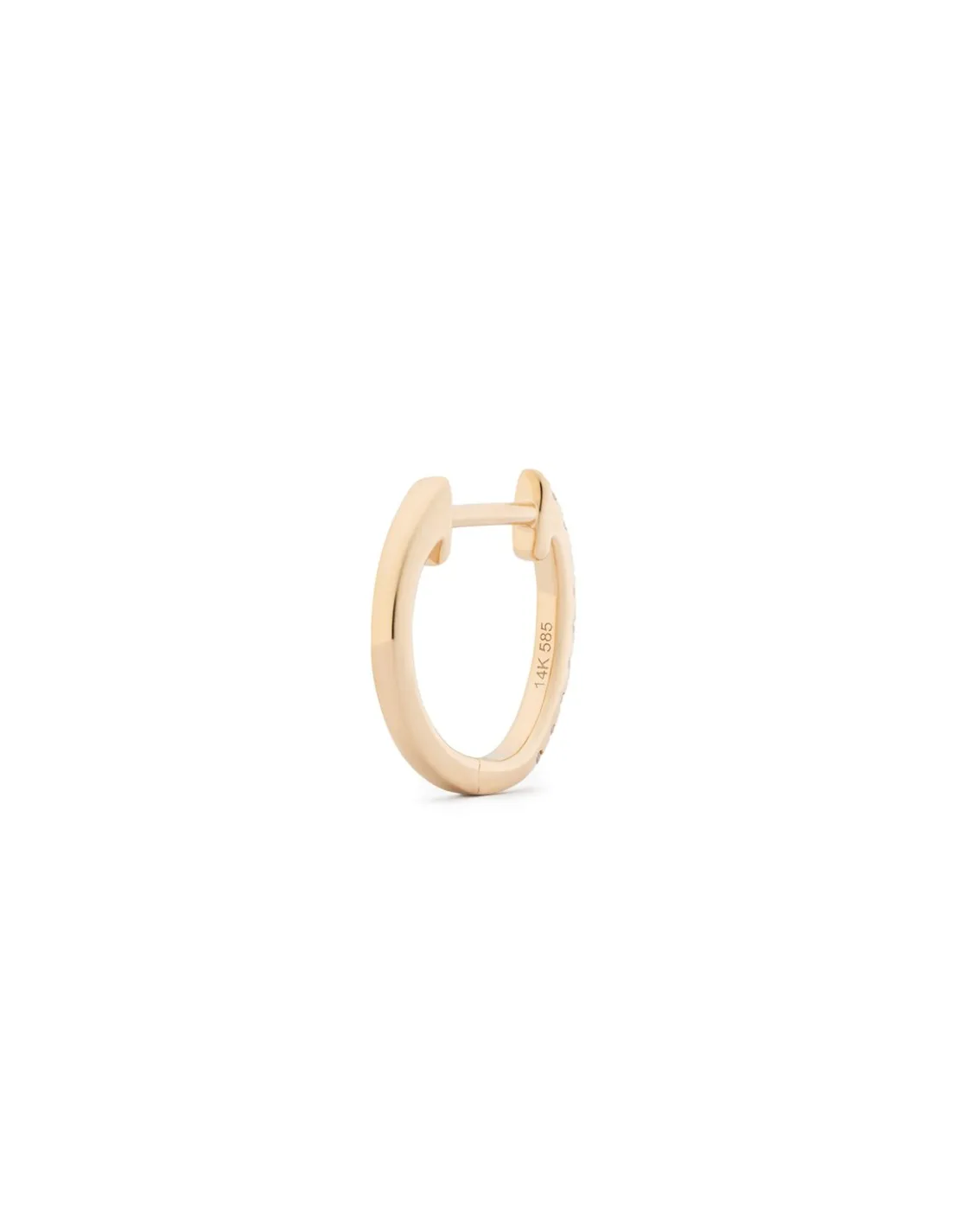 ENNUI Atelier Reversible Hoop Yellow Gold
