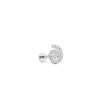 ENNUI Atelier Swirl Labret White Gold