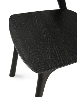 Ethnicraft Bok Dining Chair Oak Black
